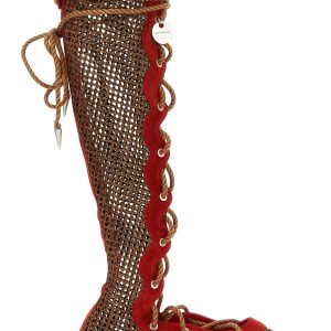 'Reticella' boots