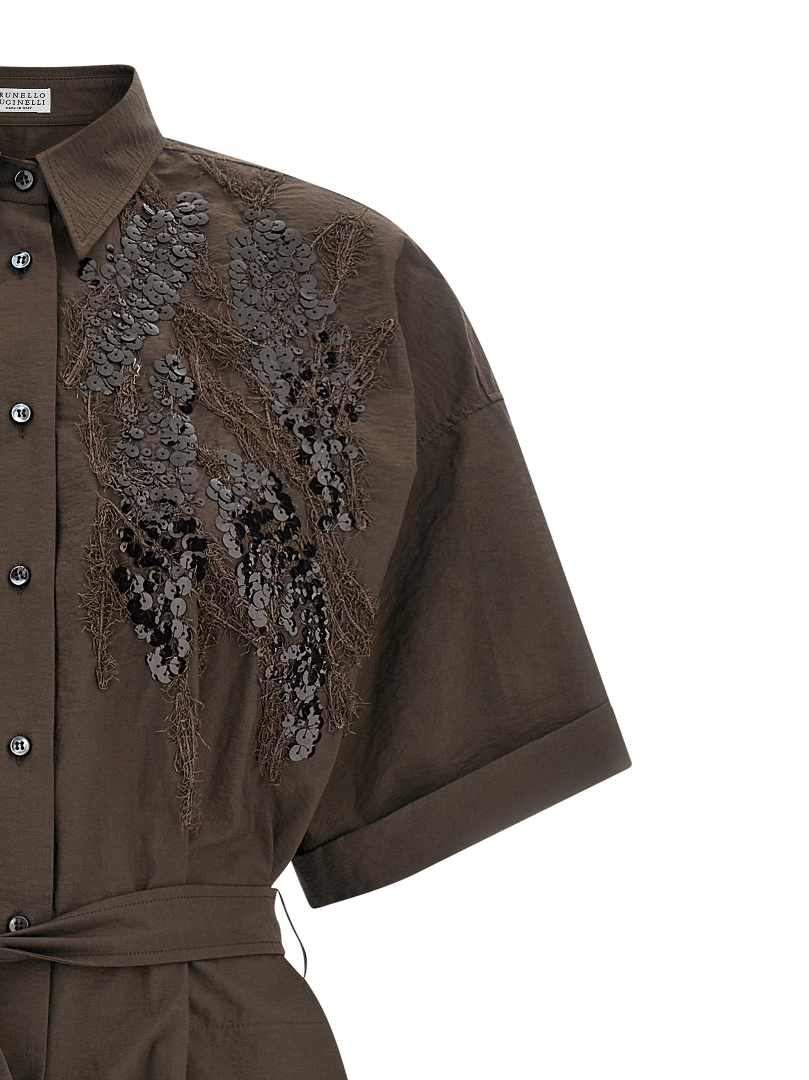 'Dazzling Seabed Embroidery' dress - immagine 3