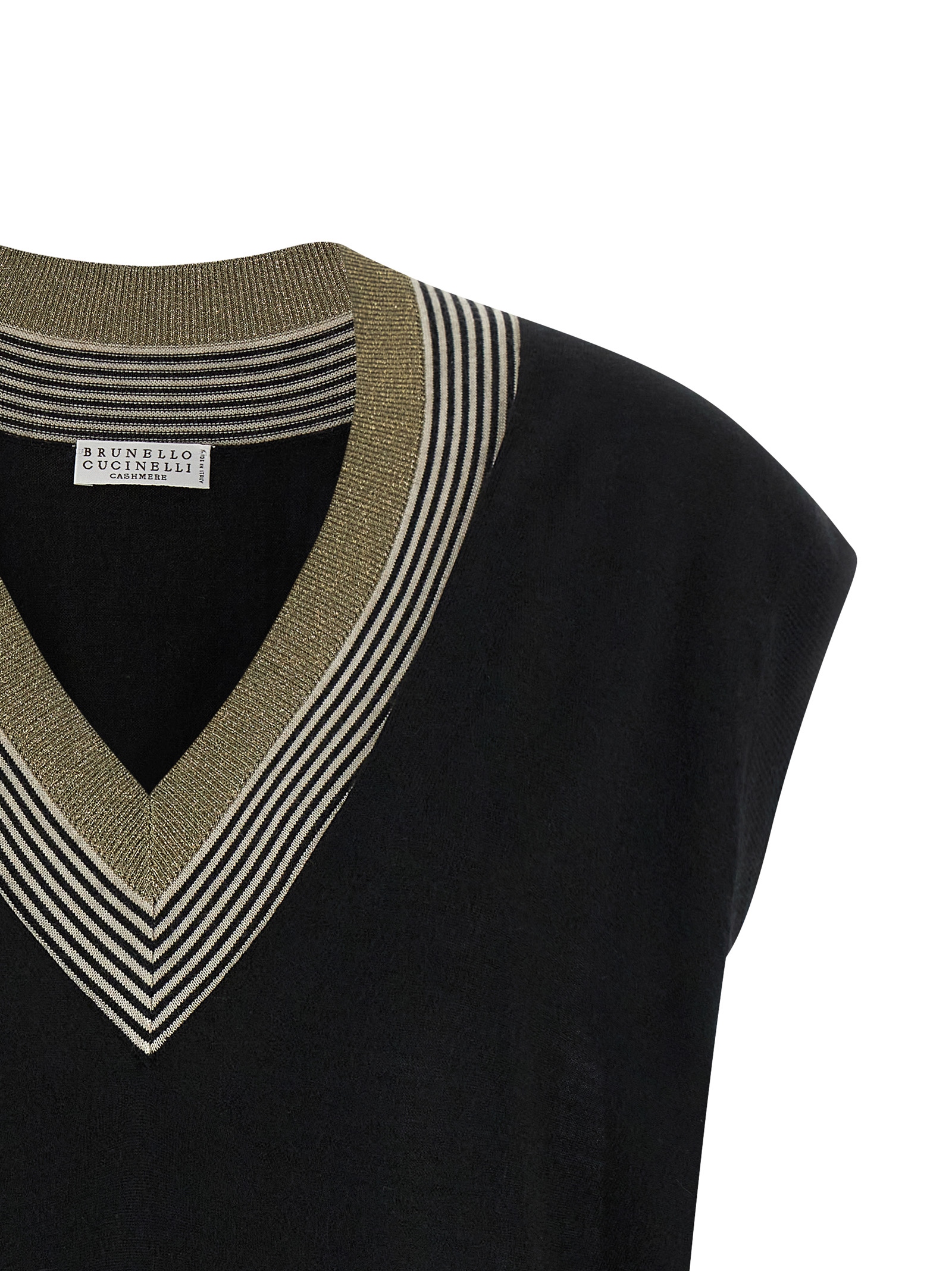 'Sparkling Neckline' vest - immagine 3