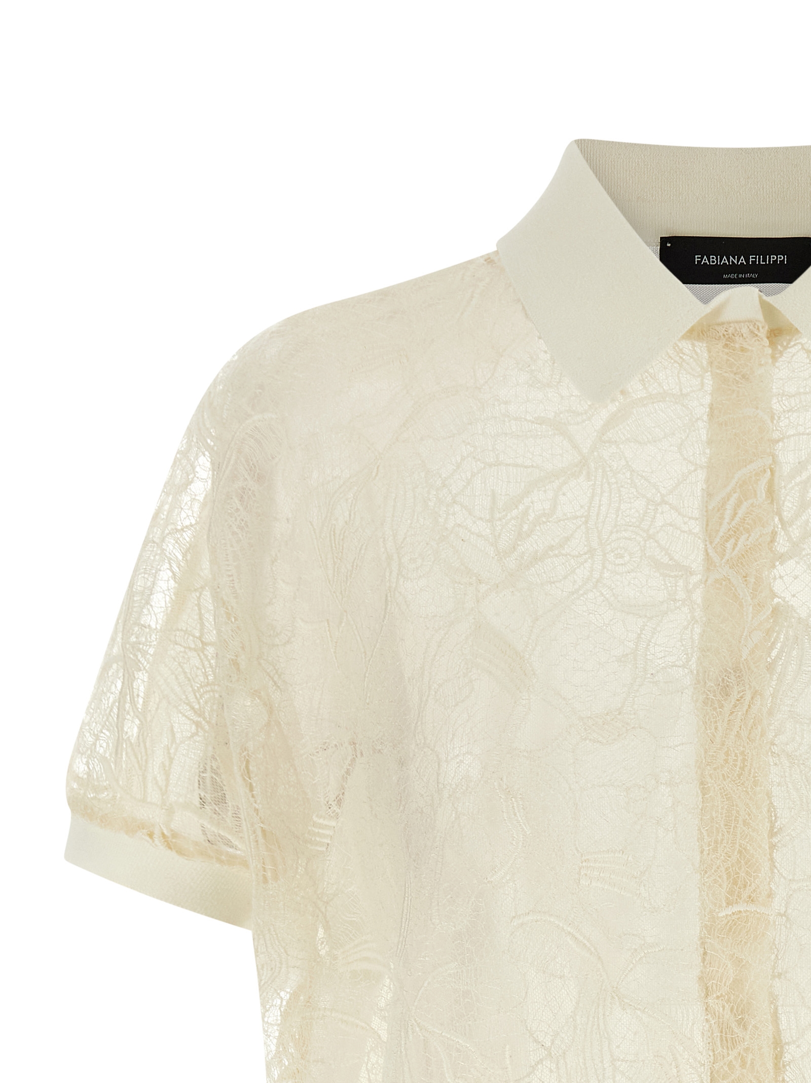 Organza lace cardigan - immagine 3