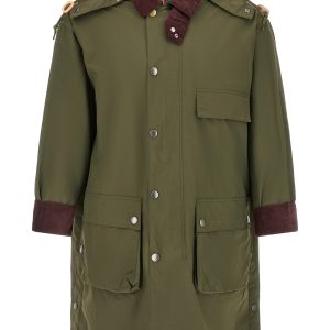 Waterproof parka Paul Smith loves Barbour