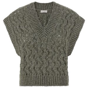 'Dazzling Cable' vest