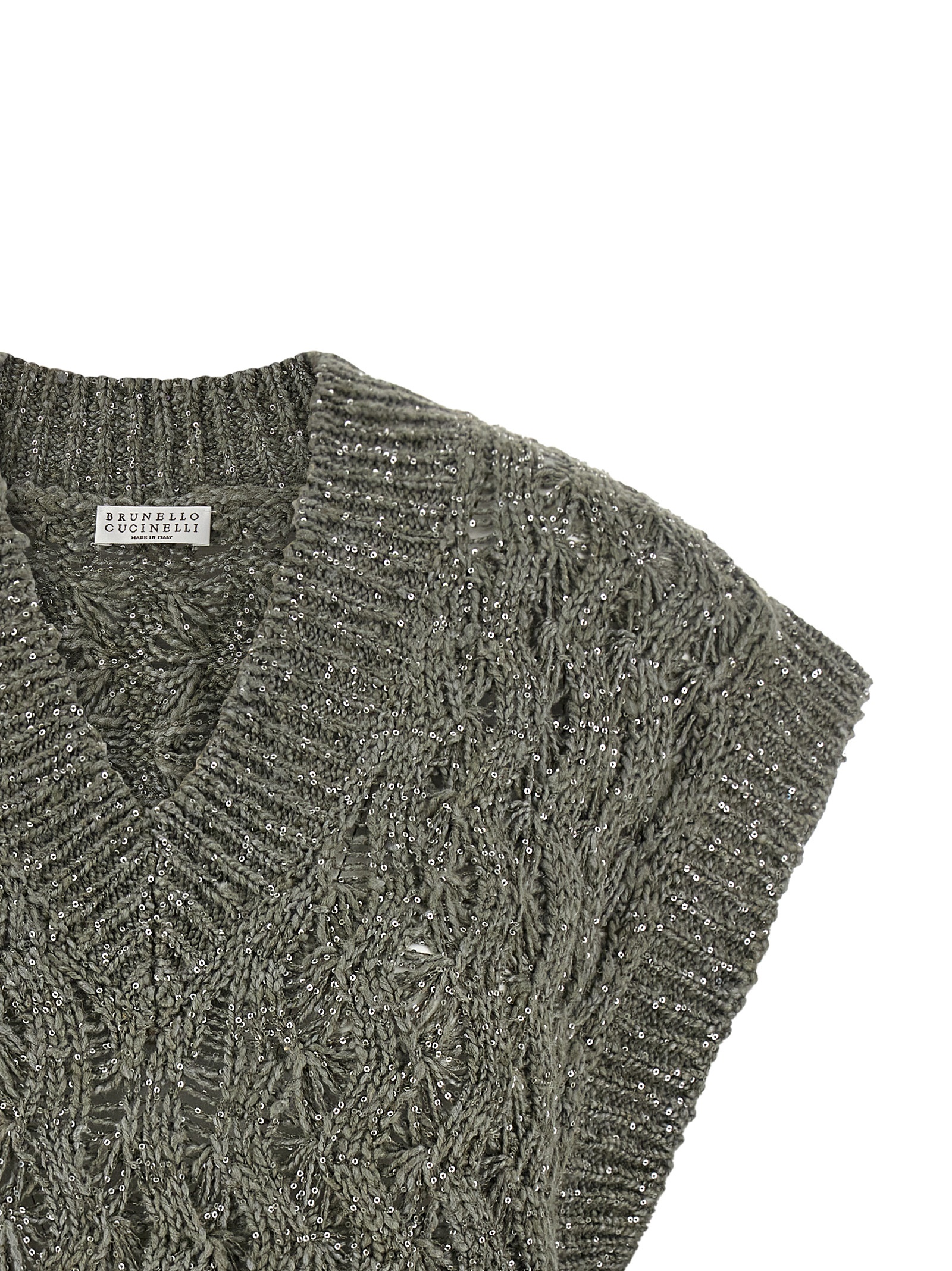 'Dazzling Cable' vest - immagine 3