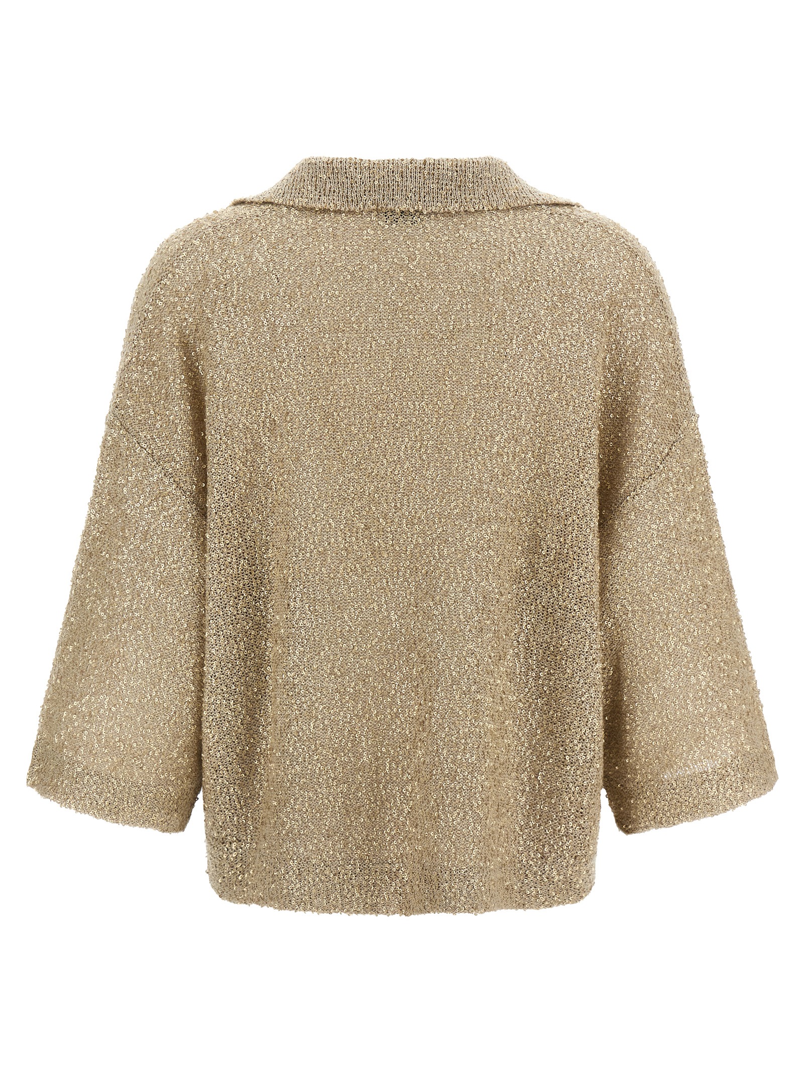 'Shearling' knit polo shirt - immagine 2