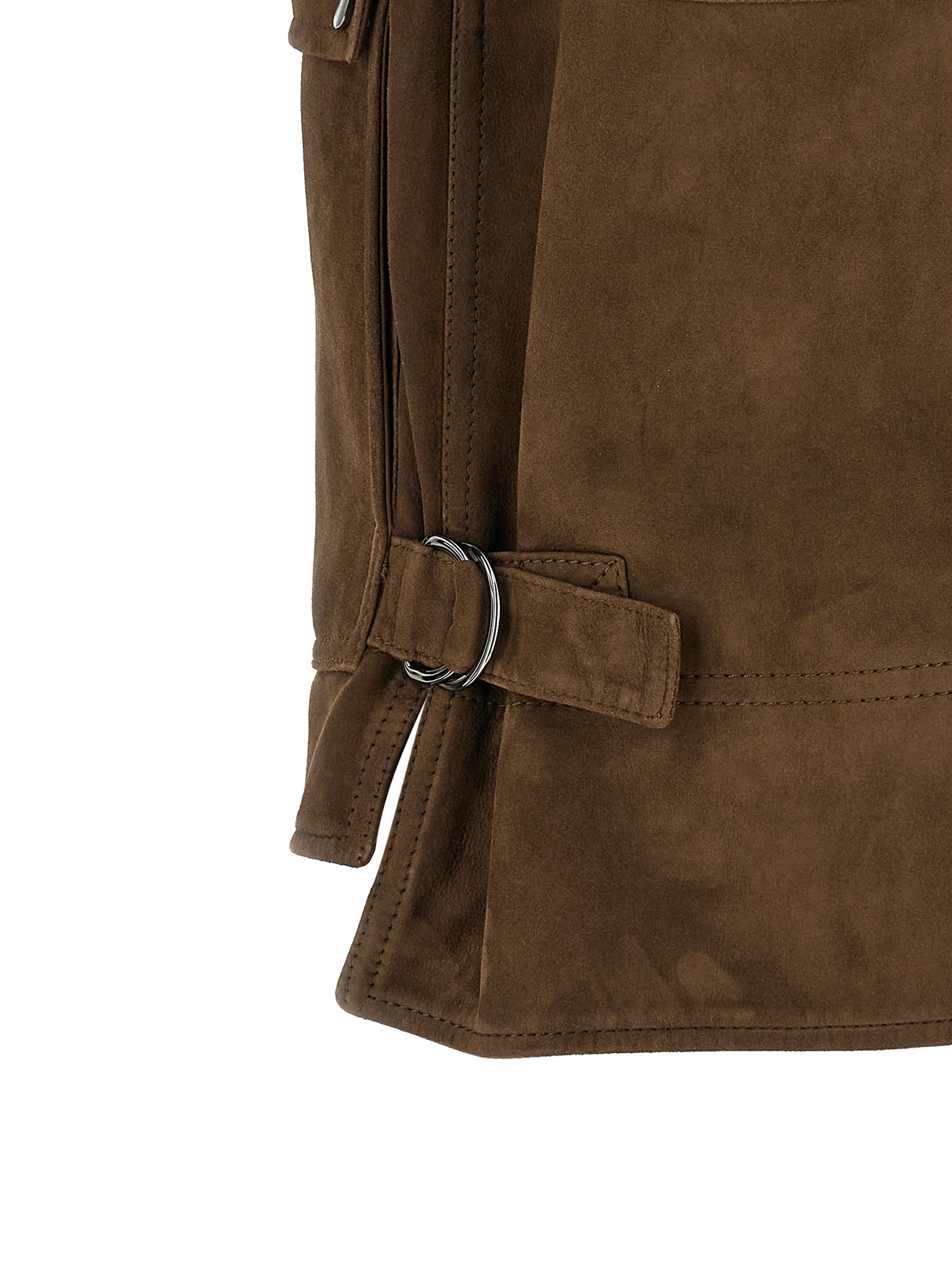 Couture suede vest - immagine 4