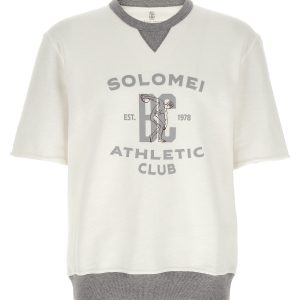 Short sleeved sweatshirt