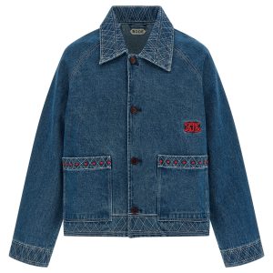 Embroidery denim jacket