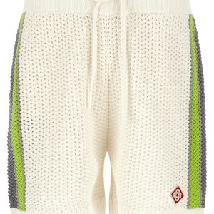 'Stripe Crochet' bermuda shorts