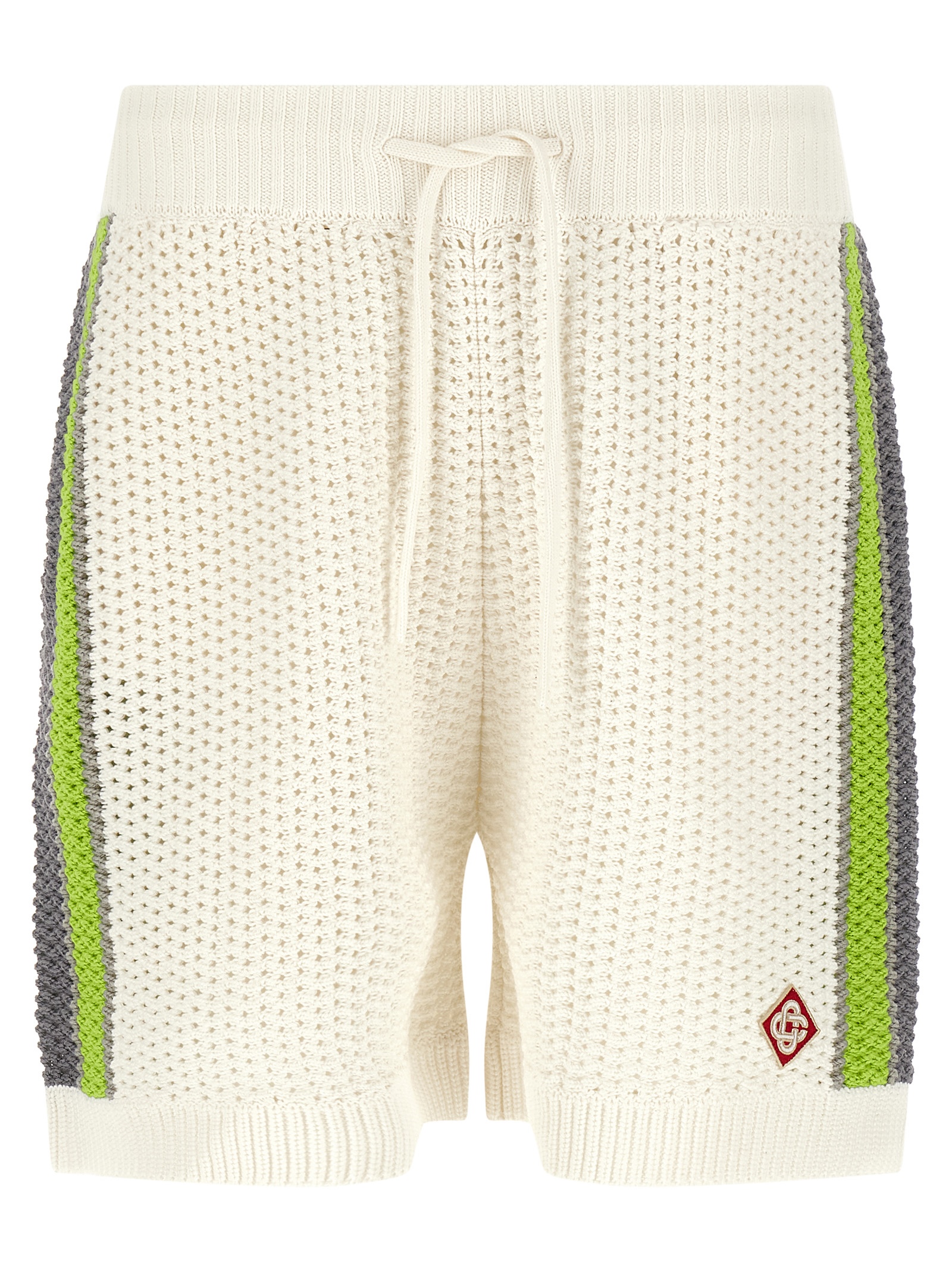 'Stripe Crochet' bermuda shorts