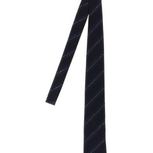 Flamed stripe tie