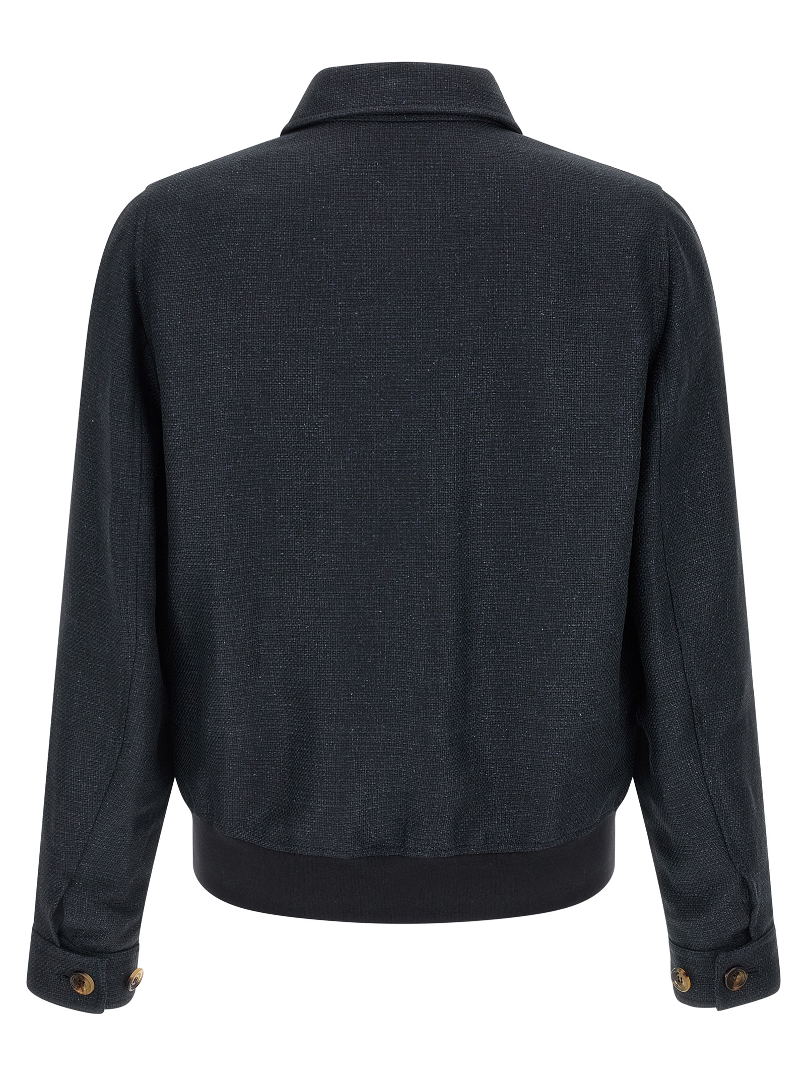 Linen blend jacket - immagine 2