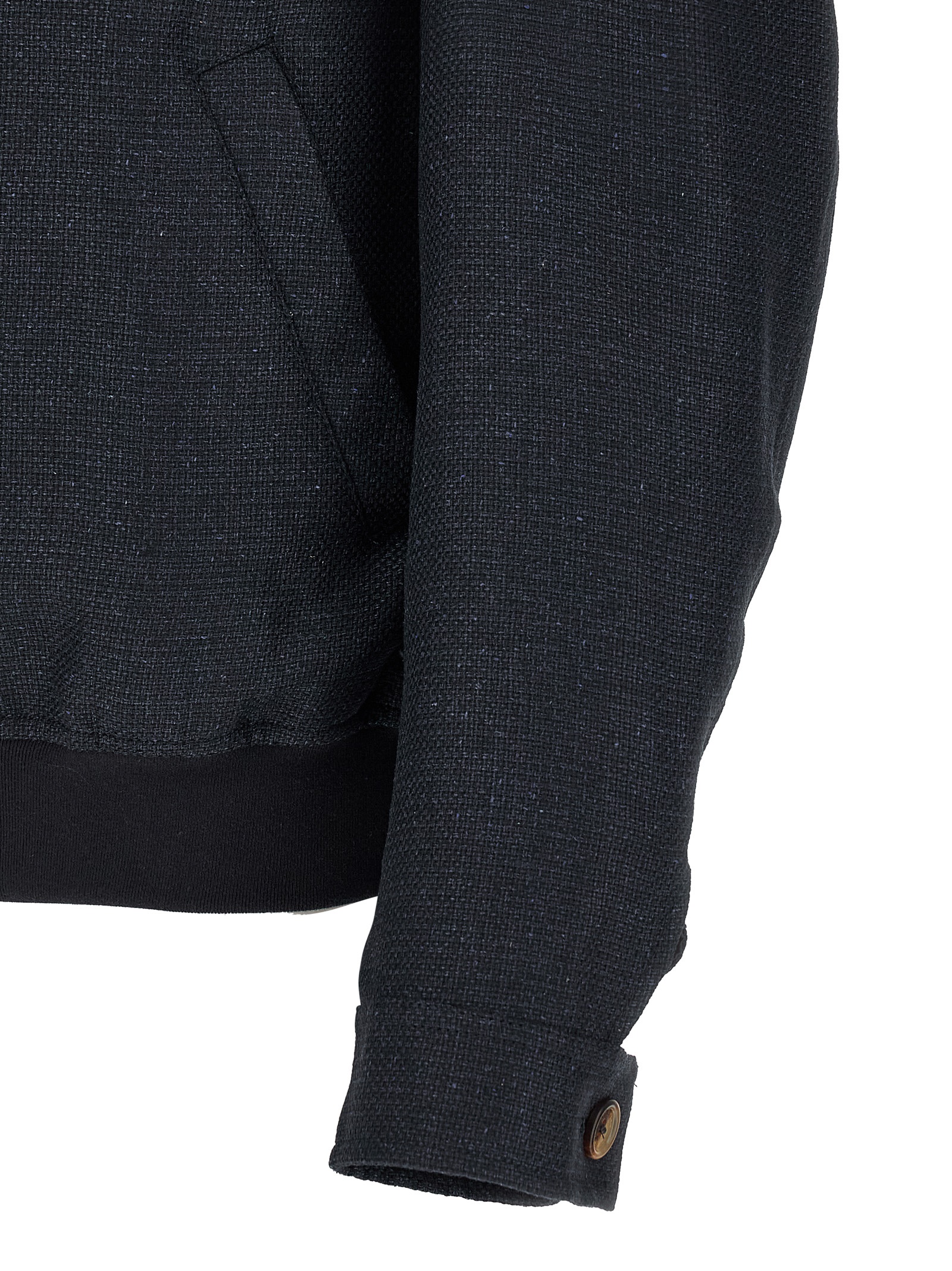 Linen blend jacket - immagine 4