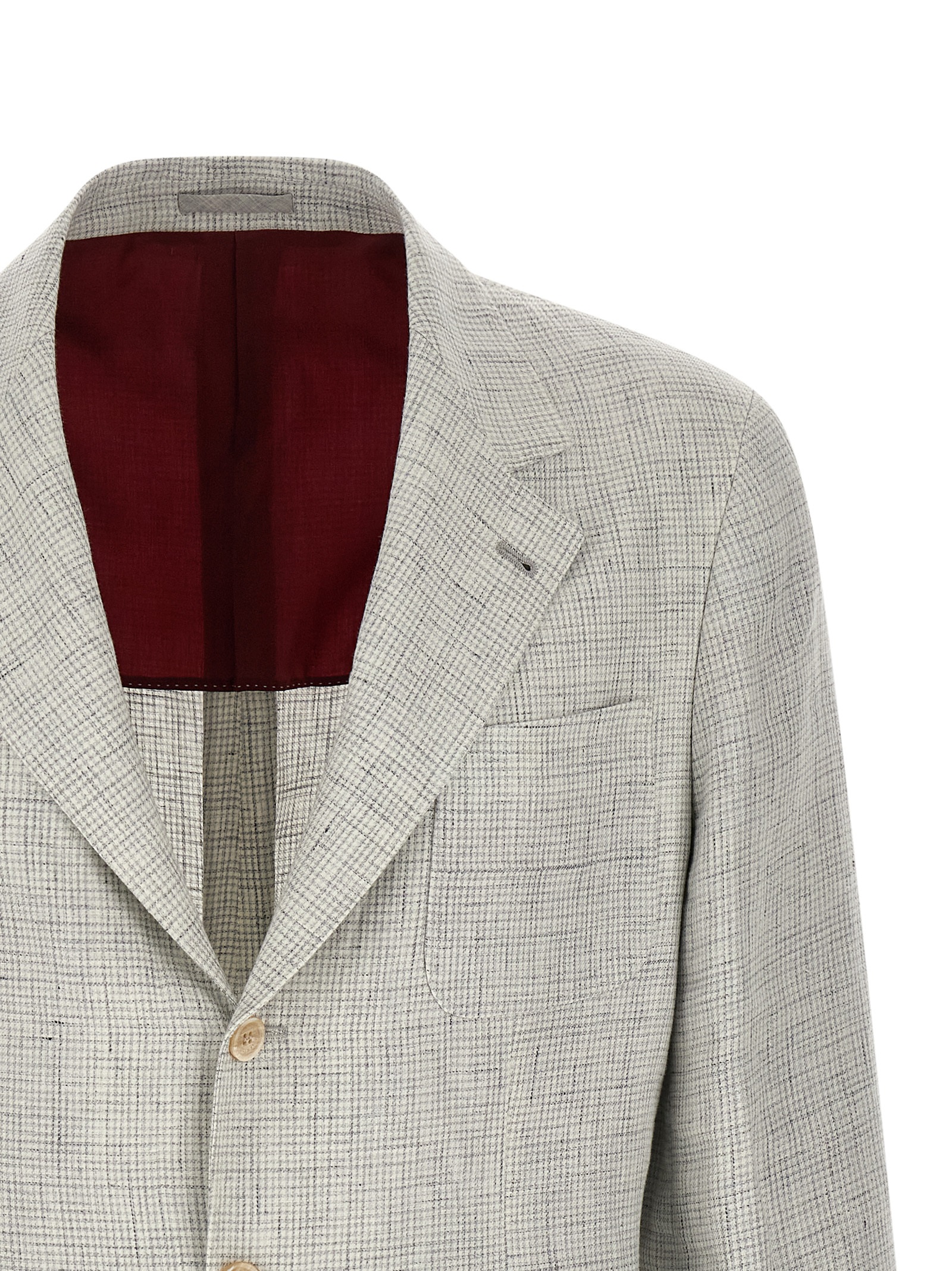 Linen operated blazer - immagine 3