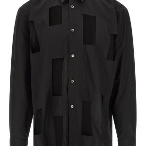 Geometric cut-out shirt