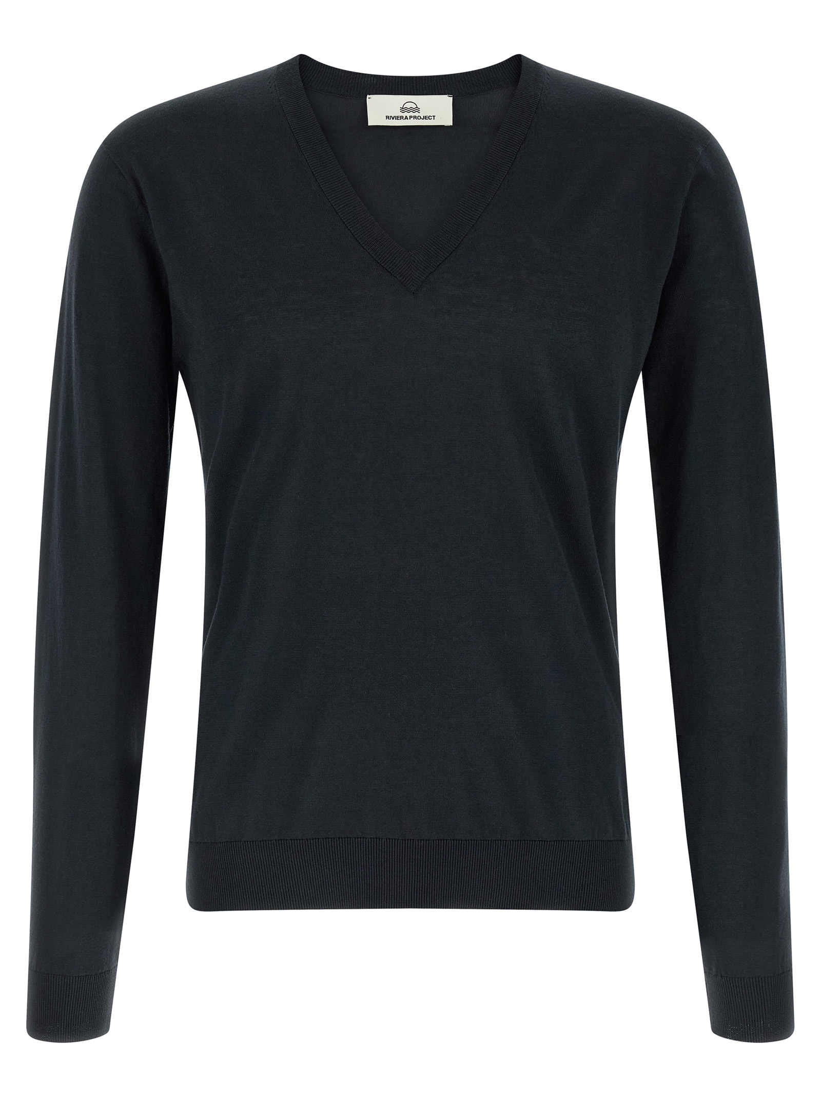 Cotton and silk sweater