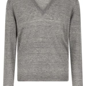 Linen and silk sweater