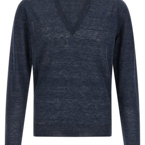 Linen and silk sweater