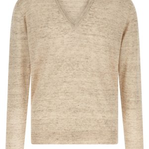 Linen and silk sweater
