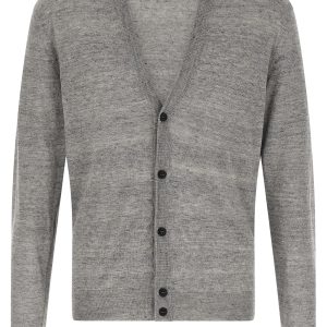 Linen silk cardigan