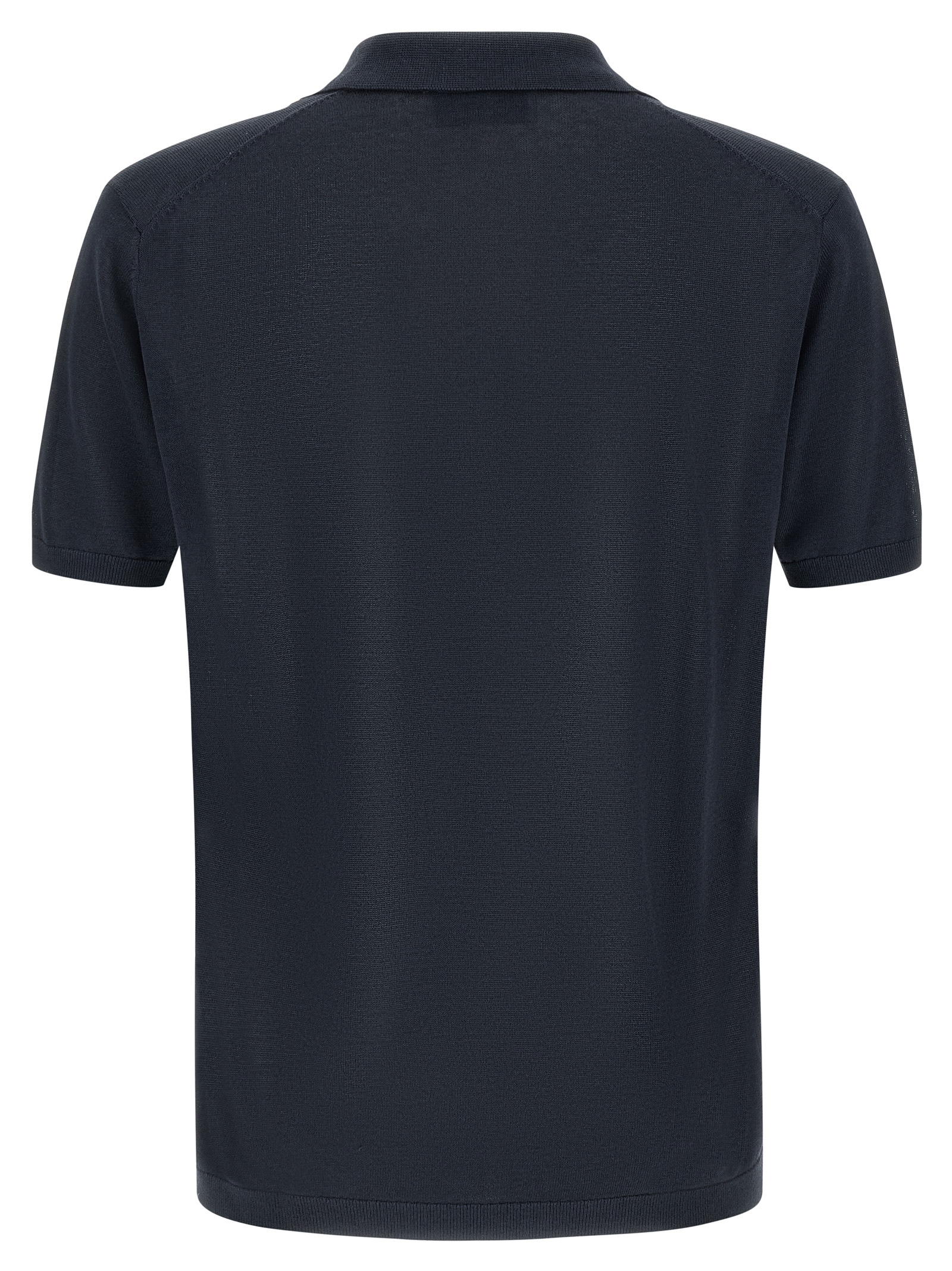 Open collar polo shirt - immagine 2