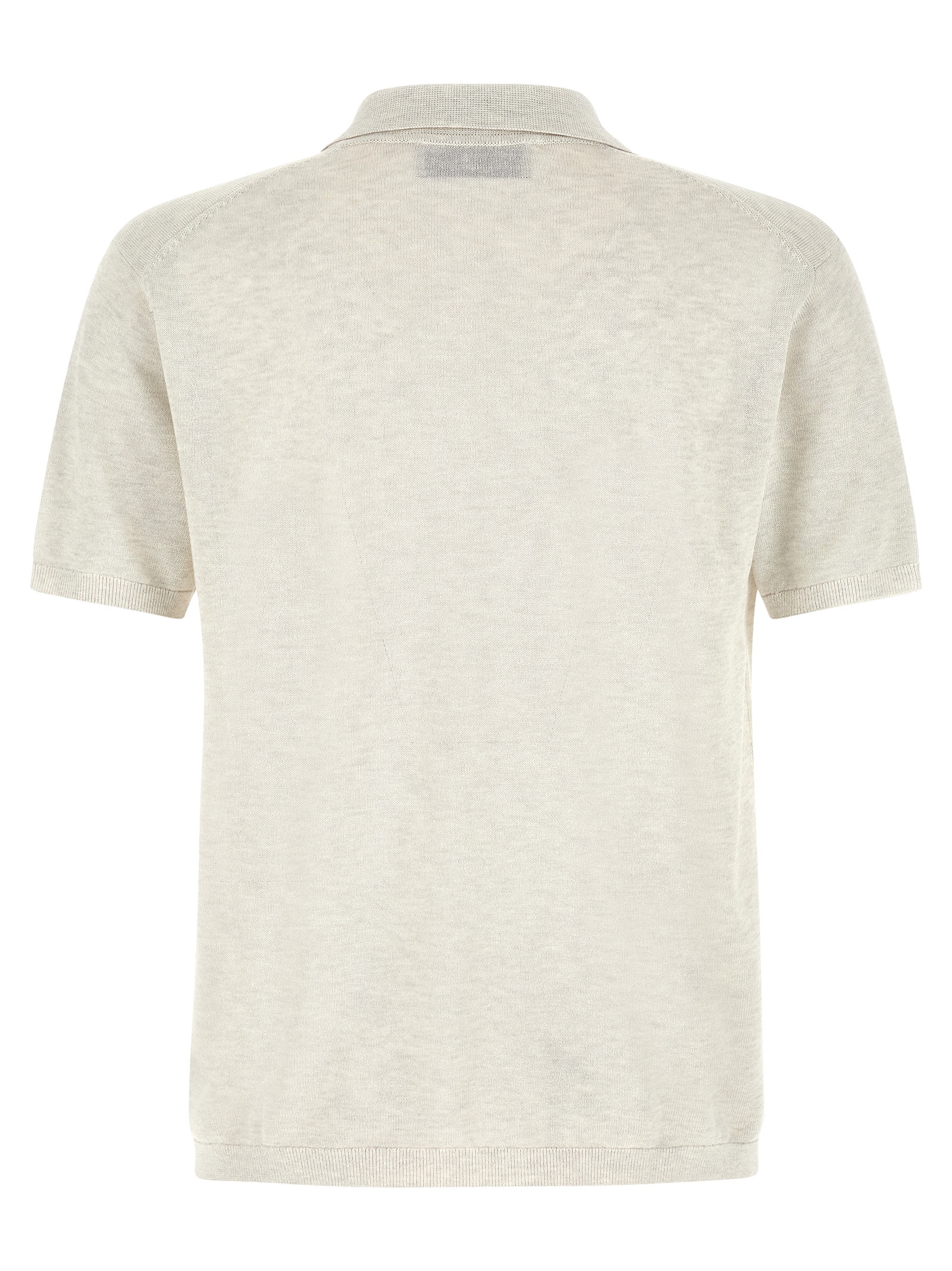 Open collar polo shirt - immagine 2