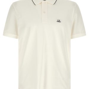Logo patch polo shirt