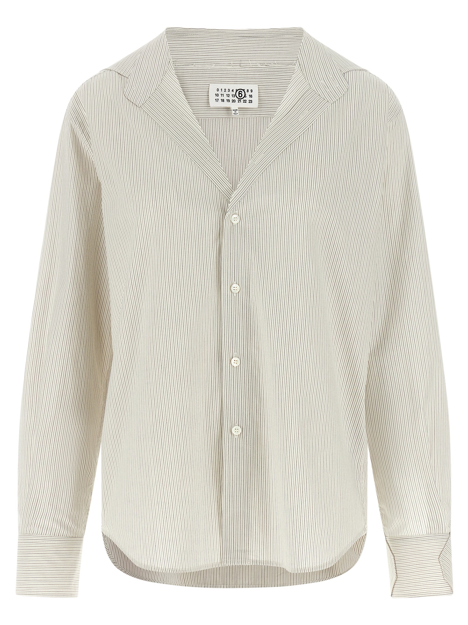 Trompe l'oeil collar shirt