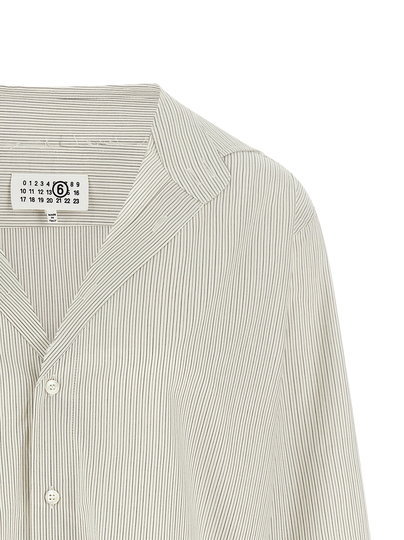 Trompe l'oeil collar shirt - immagine 3