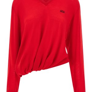 Asymmetrical cut sweater