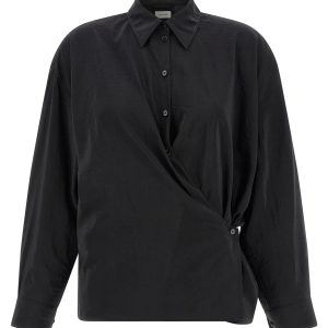 'Straight collar twisted' shirt