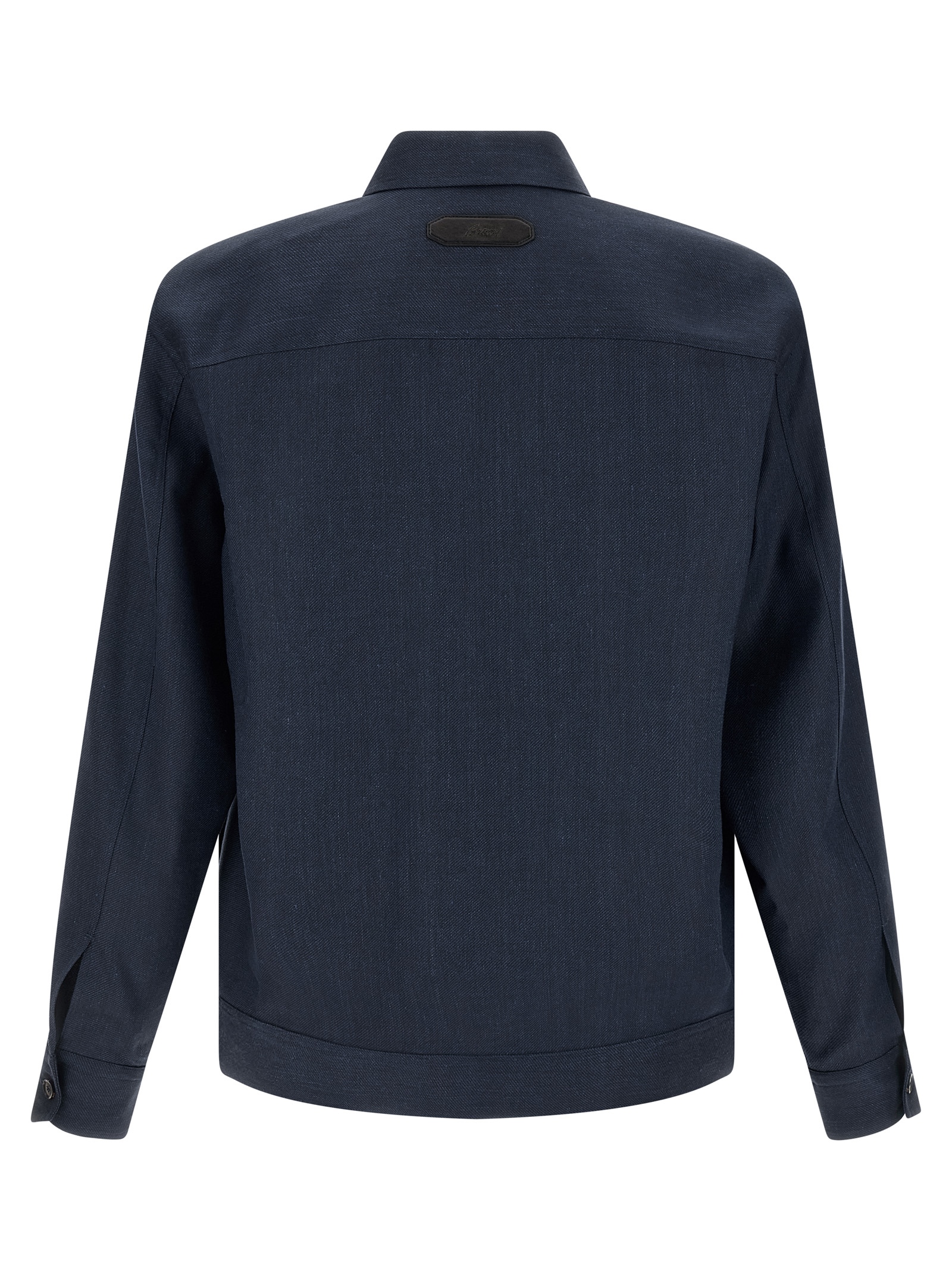 Linen wool blouson - immagine 2