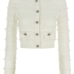 'Pointelle Diamante' cardigan