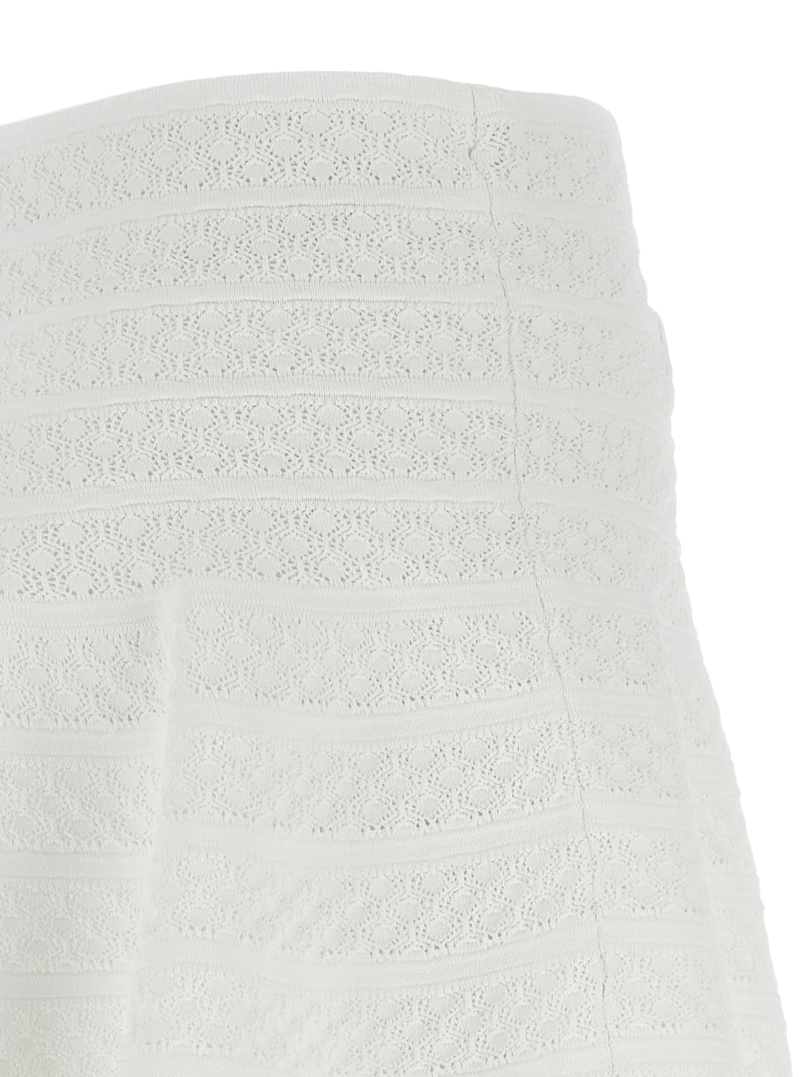 'Pointelle knit' mini skirt - immagine 4