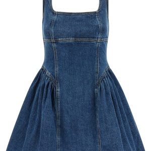 Denim mini dress