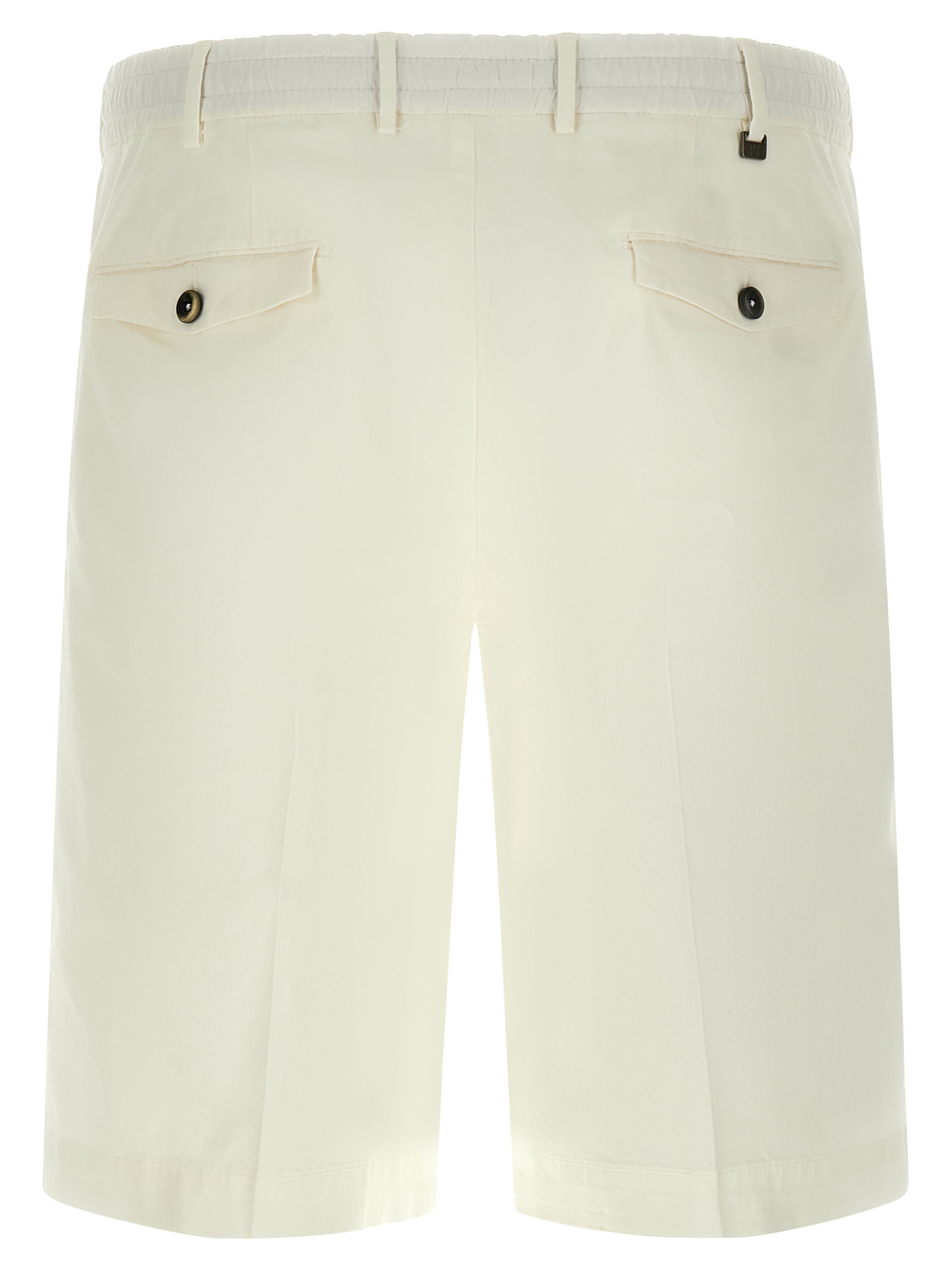 Stretch cotton bermuda shorts - immagine 2