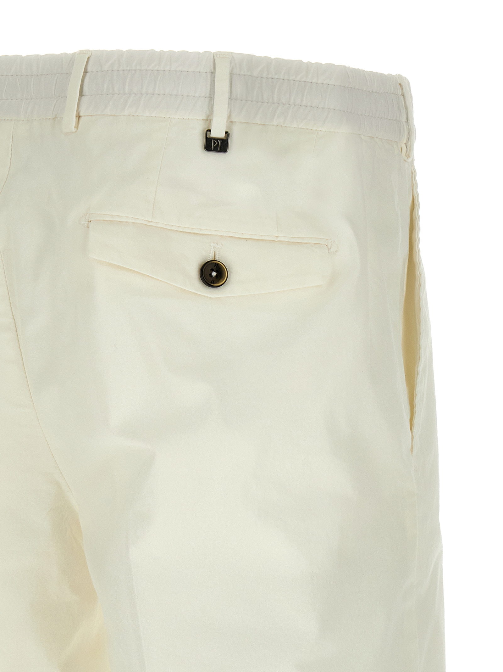 Stretch cotton bermuda shorts - immagine 4