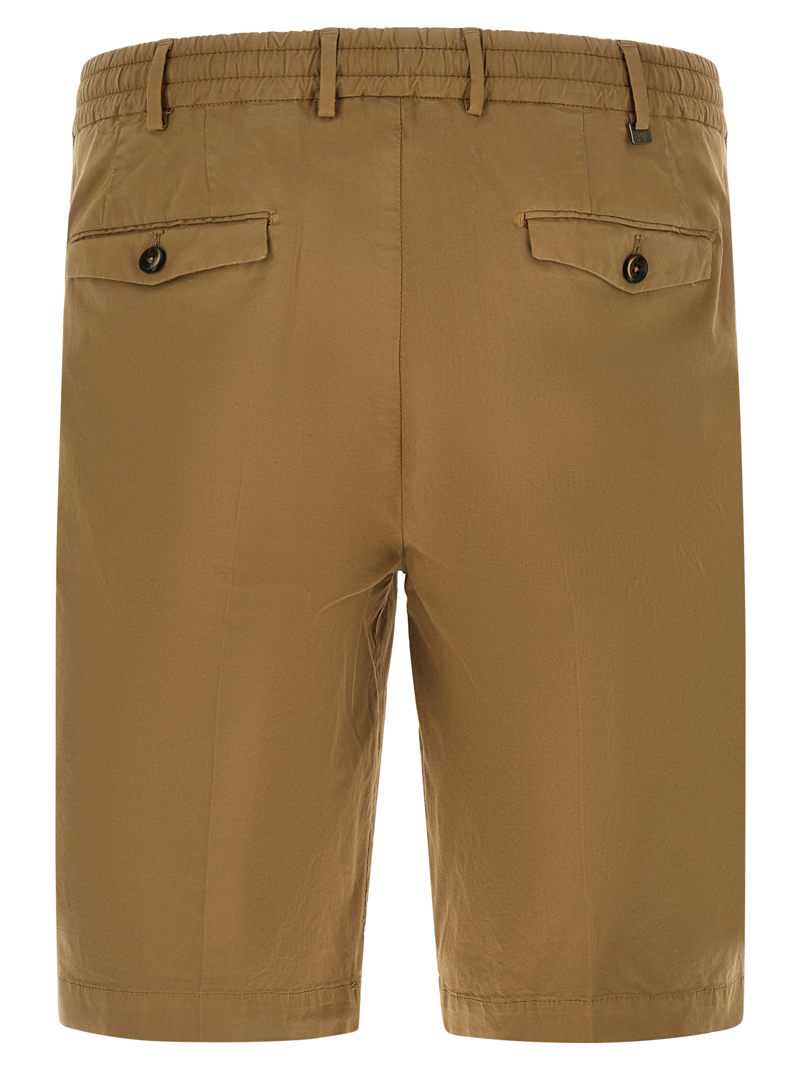 Stretch cotton bermuda shorts - immagine 2