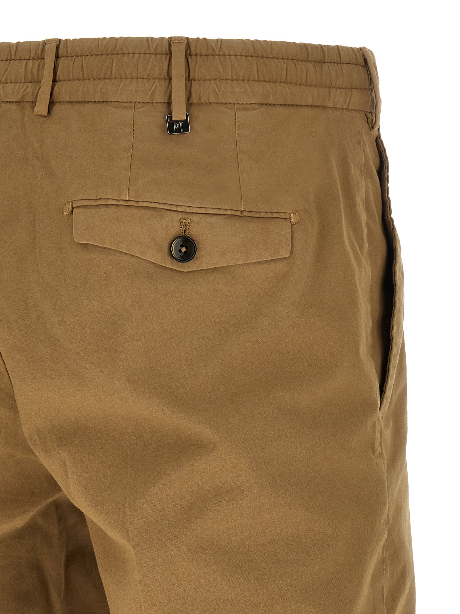Stretch cotton bermuda shorts - immagine 4