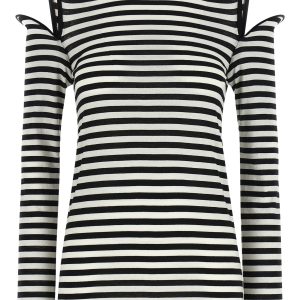 Sculptural shoulder t-shirt